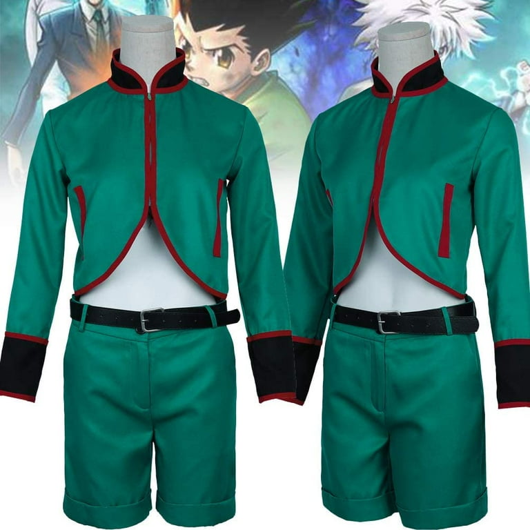 Cosplay Life Gon Freecss Costume for Men - Hunter x Hunter (HxH) Character  Merch - Cosplay Manga & Anime Halloween Costumes (S) 