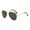Gold frame gray piec, variant on UV400 SunShade Lens Eyeglasses Pilot Glasses Colorful Lenses Sunglasses For Men And Women Outdoor Activity EyeWear