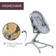 thumbnail image 3 of Chicco Baby Hug Pro Earl Cuna 4 En 1 De 0 A 15 Kg Gris, 3 of 12