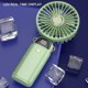 thumbnail image 3 of Ventilador Mesa de escritorio Refrigeración Funcionamiento silencioso Breeze recargable (3000 mAh) Verde, 3 of 6