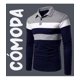thumbnail image 5 of Playera Hombre Tipo Polo Manga Larga Moda Franjas 202321 Am7, 5 of 8