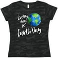 thumbnail image 3 of Inktastic Every Day is Earth Day Women's T-Shirt, 3 of 5
