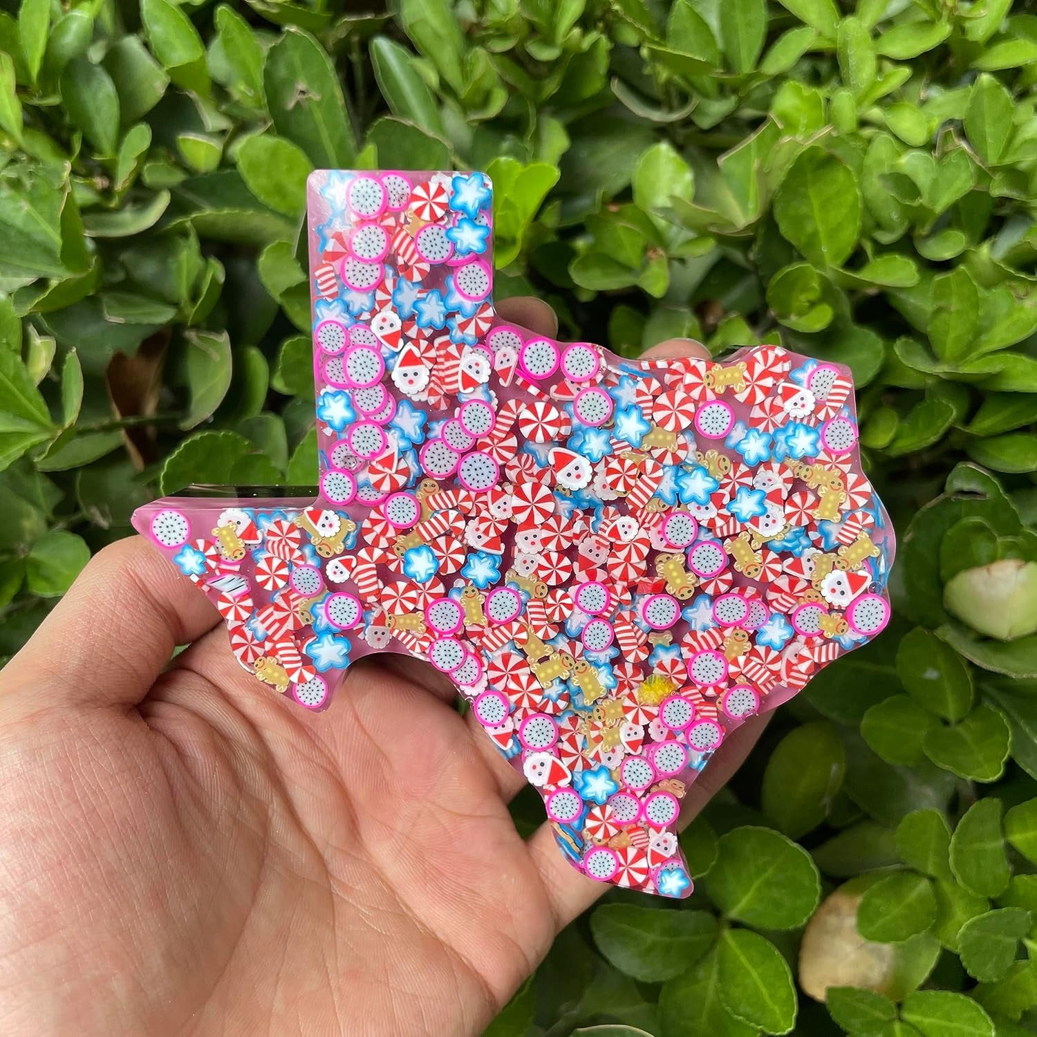 (300 Design Optional) M334 Texas Silicone Freshie Mold for Baking Aroma Beads Car Freshie Supplies
