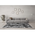 thumbnail image 3 of Ahgly Company Indoor Rectangle Abstract Gray Modern Area Rugs, 5' x 7', 3 of 4