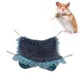thumbnail image 4 of Double Layer Small Pet Swing Hammock, Portable Double Lace Hamster Hammock Washable Soft  For Ferret For Parrots Pink,Blue, 4 of 8