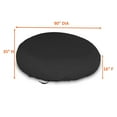 thumbnail image 2 of Outdoor Daybed Cover 18 Oz Waterproof - 100% Weather Resistant Patio Furniture Cover with Air Pockets and Elastic for Snug fit (Black), 2 of 7