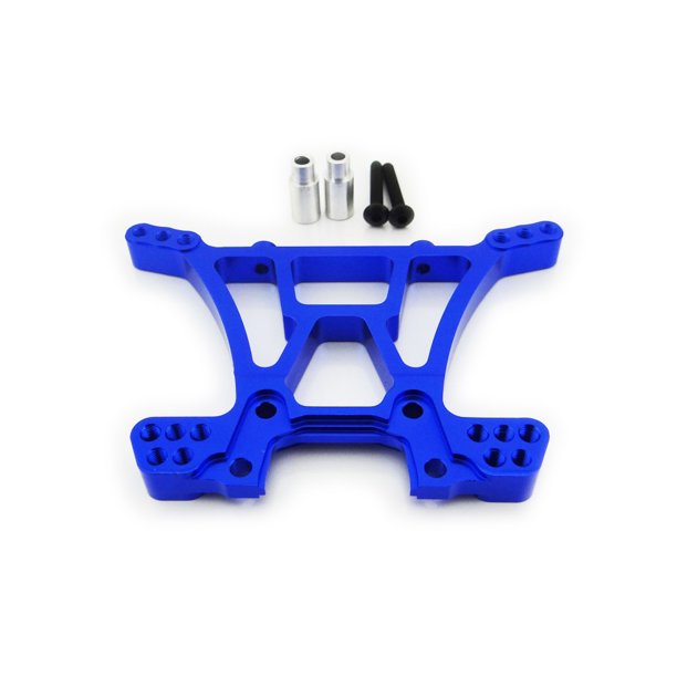 Traxxas Stampede 4x4 1:10 Aluminum Alloy Rear Shock Tower Hop Up Upgrade, Blue by Atomik RC