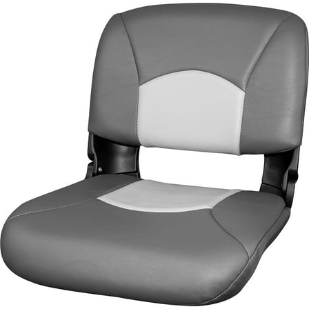 Tempress 45608 All-Weather High-Back Boat Seat - Charcoal/Gray