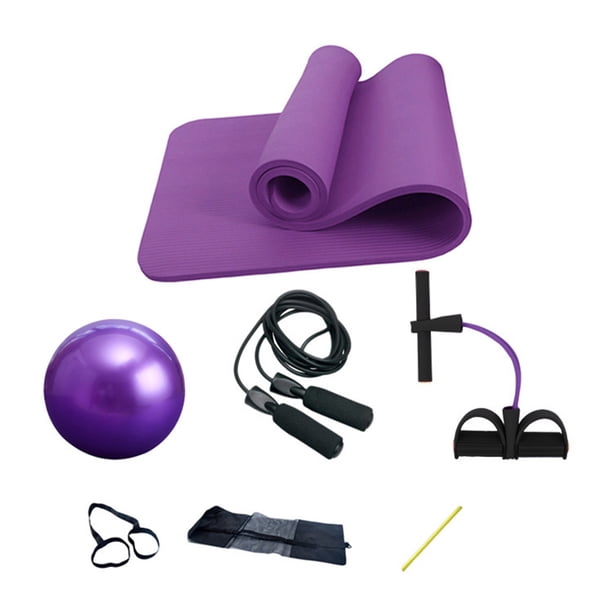 yoga mat skipping rope