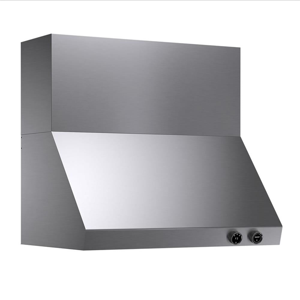 Pemberly Row 36" 5.2 cu. ft. Dual Fuel Range Natural Gas & Wall Mount Range Hood