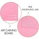 thumbnail image 3 of unbranded 2Ud Tapete Rosa De Autoreparable Con Doble Para, 3 of 7