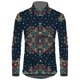 thumbnail image 1 of Camisas de manga larga con estampado 3D vintage de cachemira de la antigua Babilonia, tótem espiritual hindú, camisetas gráficas de oficina para hombres, 1 of 6