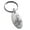 Silver, variant on Stainless Steel Nautical Anchor Lighthouse Engraved Small Oval Charm Keychain Keyring