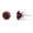 Dark Red, White, variant on 24k White Gold 2 Cttw Alexandrite Round Stud Earrings Jewelry Gift for Women Unisex plated
