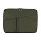 thumbnail image 2 of Funda para portátil McKlein de 15 pulgadas de nailon con ribete de piel, color verde, 2 of 8