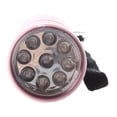 thumbnail image 3 of Pink Mini LED Flashlight Torch 9 LED 2 Pack, 3 of 8