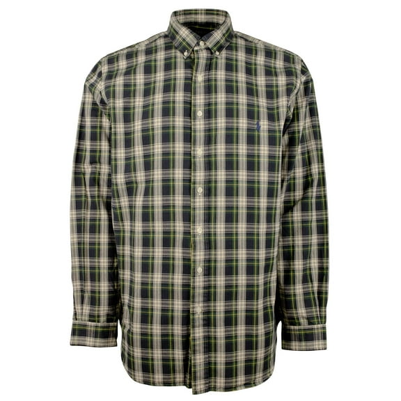 POLO RALPH LAUREN Men's Big & Tall Long Sleeve Classic Oxford Shirt 4XB Multi