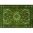thumbnail image 1 of Ahgly Company Indoor Rectangle Persian Green Traditional Area Rugs, 6' x 9', 1 of 1