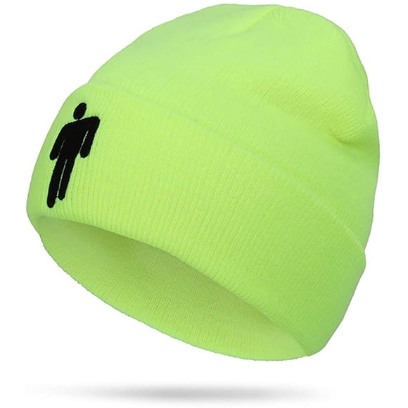 Comfortable Soft Slouchy Hot Topic Logo Beanie Knit Hat Stretchy Cap for Men Women