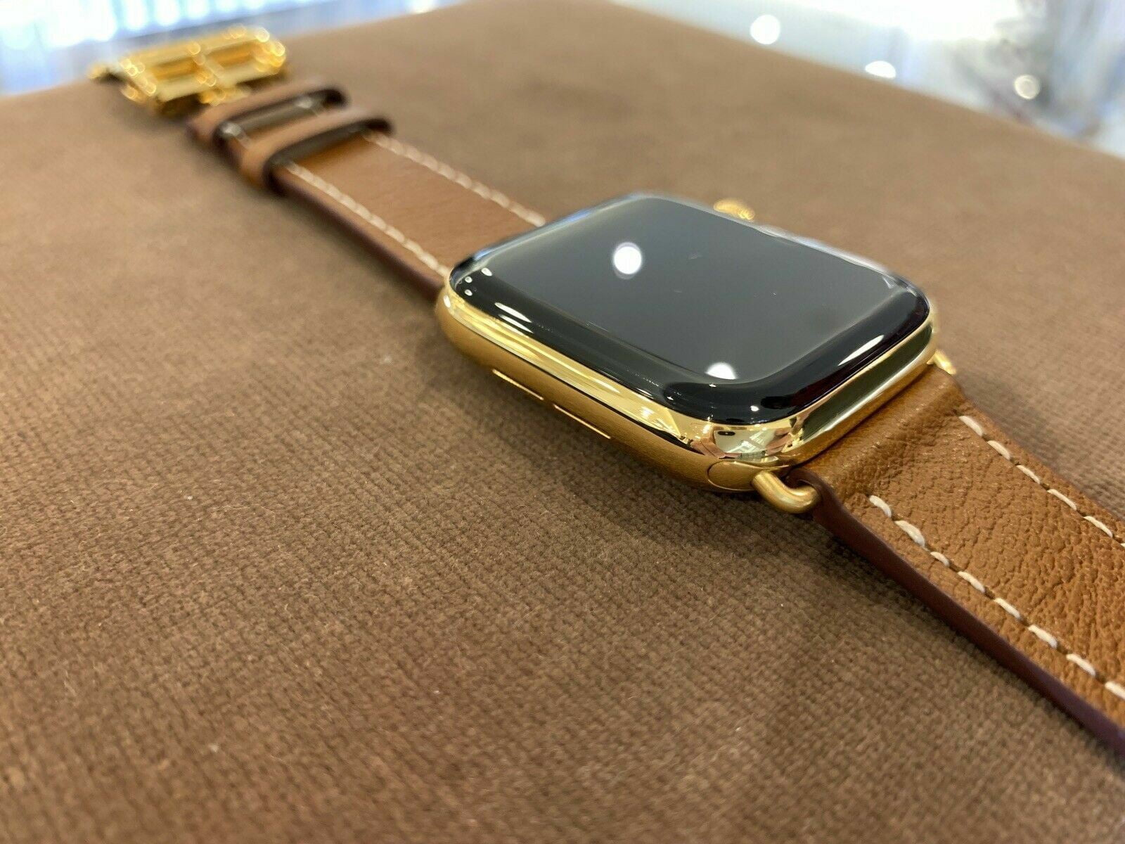 45mm iWatch Series Custom 24K Gold Plated Cambodia Ubuy
