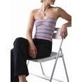 thumbnail image 3 of Womens Tube Tops Strapless Bandeau Tops Slim Fit Summer Going Out Tank Tops XL, 3 of 9