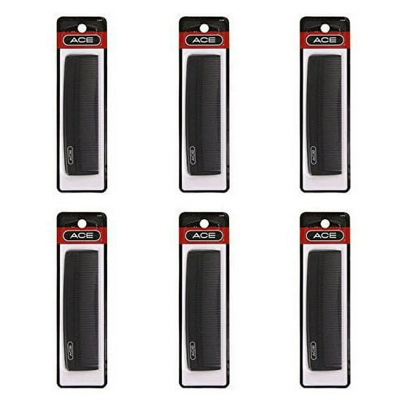 Ace Classic Bobby Pocket and Purse Hair Comb, 5 Inches (Pack of 6)