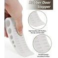 thumbnail image 4 of 3 Pack Door Stoppers, Anti-Slip Rubber Door Stop with Holder, Door Stops for Bottom of Door, Works on All Floor Types, 4 of 8