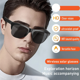 thumbnail image 5 of 3X Nuevas Gafas de Sol Inteligentes Bluetooth V5.3 Gafas Llamadas Auriculares para Deportes Al Aire Libre HIFI Tecnología Negra Anti-Touch UV, 5 of 5