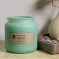 thumbnail image 3 of Hometrends 14oz Morning Rain Scented Frosted Jar Candle, 3 of 5