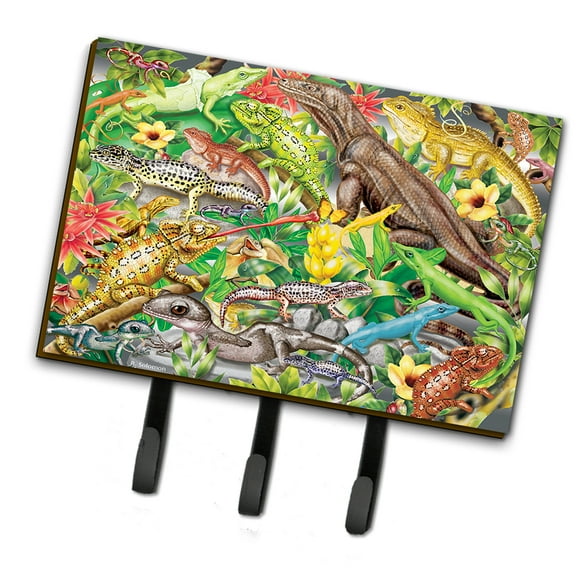 Lizard Jungle Leash or Key Holder
