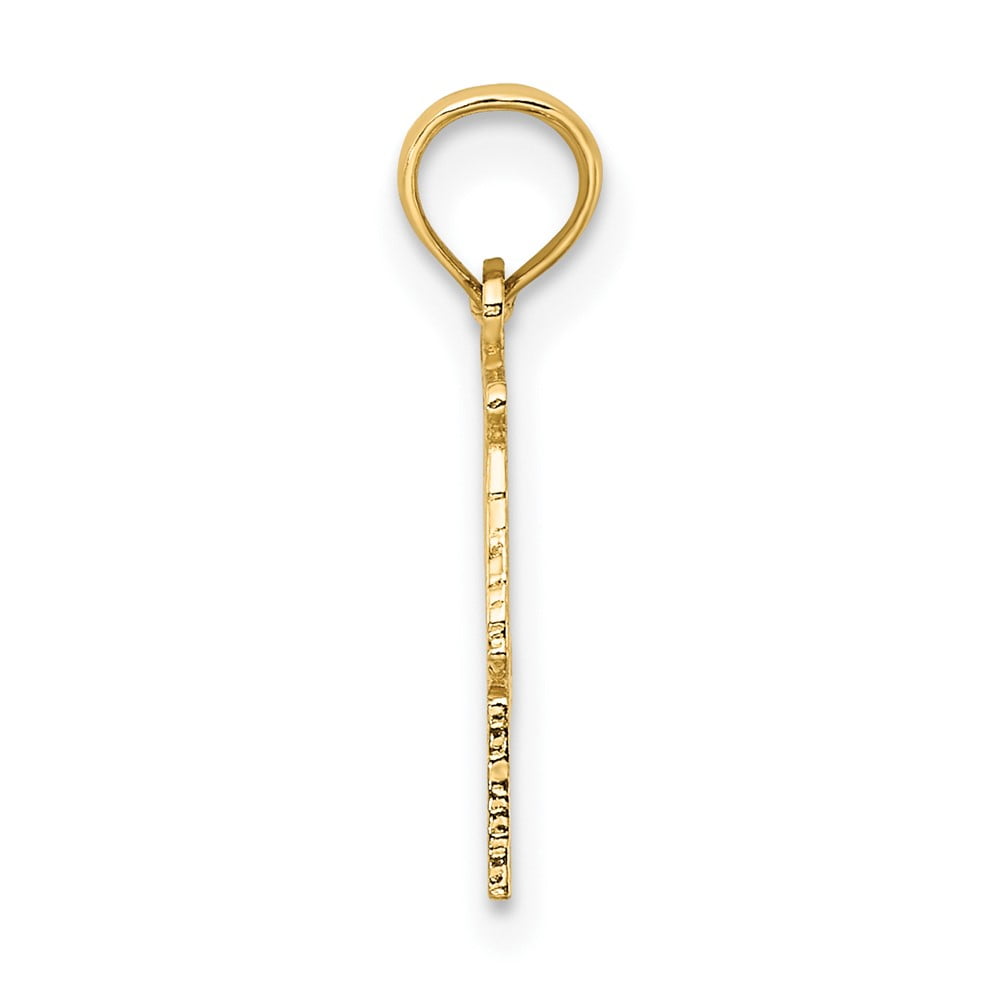 Finest Gold 10K 100 Percent Libra Zodiac Charm