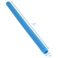 thumbnail image 2 of Plexalife 12 x 33 inch Trampoline Foam Pole Sleeves for 1.5 inch Diameter Pole - Protective Pad, Insulation Padding for Safety Enclosure Tubes - Blue, 2 of 5