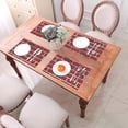 thumbnail image 6 of PUREYAH Table Placemats Set of 1 , Washable Heat Resistant Brick Brick Tile Table Decorations Placemats for Dining Room Kitchen, 6 of 6