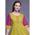thumbnail image 5 of Bimba Print Long Anarkali For Women IndianÂ&nbsp;KurtiÂ&nbsp;Casual Ethnic Tunic, 5 of 5