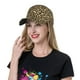 thumbnail image 5 of Balery Leopard Print Gorra de béisbol de tamaño ajustable para correr, entrenar y actividades al aire libre. Gorra de papá para todas las estaciones., 5 of 6