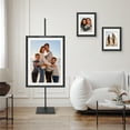 thumbnail image 5 of Americanflat Adjustable Tabletop Easel Stand for Picture Frames up to 50" Ideal Display Art Signs Photos - Black, 5 of 8