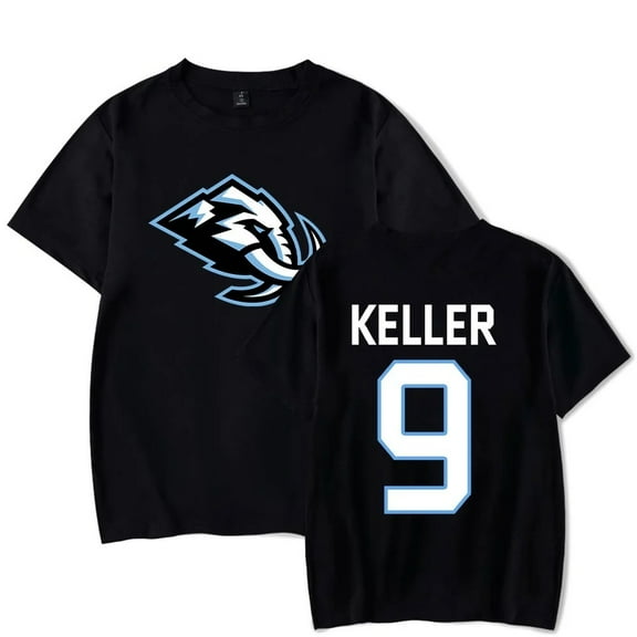 Utah Mammoth Clayton Keller Merch T-Shirt – Unisex Ice Hockey Crewneck Short Sleeve Tee, Casual Fashion Streetwear Top for Fans