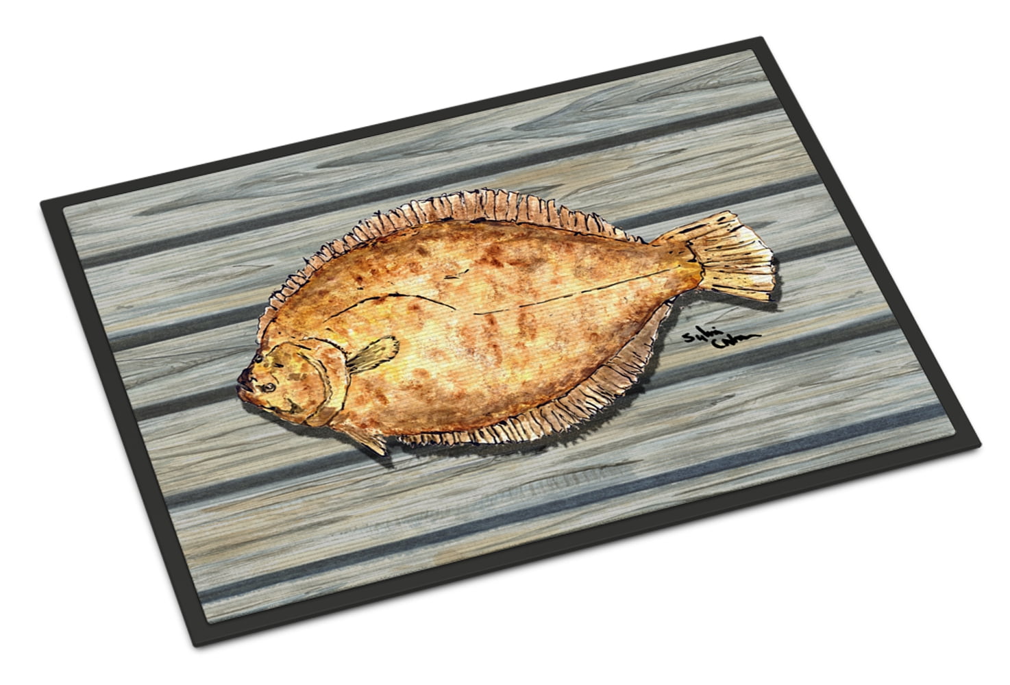 Fish Flounder Door Mat 8495 Doormat