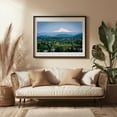 thumbnail image 3 of Mount Hood from Mount Tabor - Portland Oregon Photography Mountain Nature Landscape Scenic Forest Travel Poster Snow Black Framed Wall Art Print 16 x 24 inches, 3 of 4