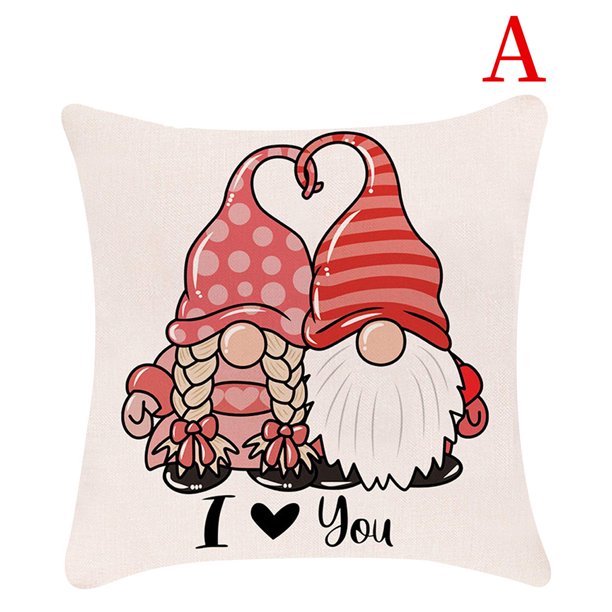 Teissuly Valentine's Day Pillow Cover Sofa Cover Cushion Cover Custom Home Decoration Teissuly WER202312024196