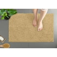 thumbnail image 3 of Bath Mat By LuxUrux-Extra-Soft Plush Bath Shower Bathroom Rug,1'' Chenille Microfiber Material, Super Absorbent Shaggy Bath Rug. Machine Wash & Dry ( 16 x 24, Beige), 3 of 8