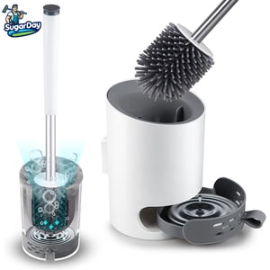 Sugarday Toilet Brush and Caddy Holder Set