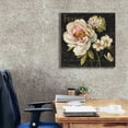 thumbnail image 3 of Epic Graffiti 'Marche De Fleurs On Black' by Lisa Audit, Canvas Wall Art, 26"x26", 3 of 8