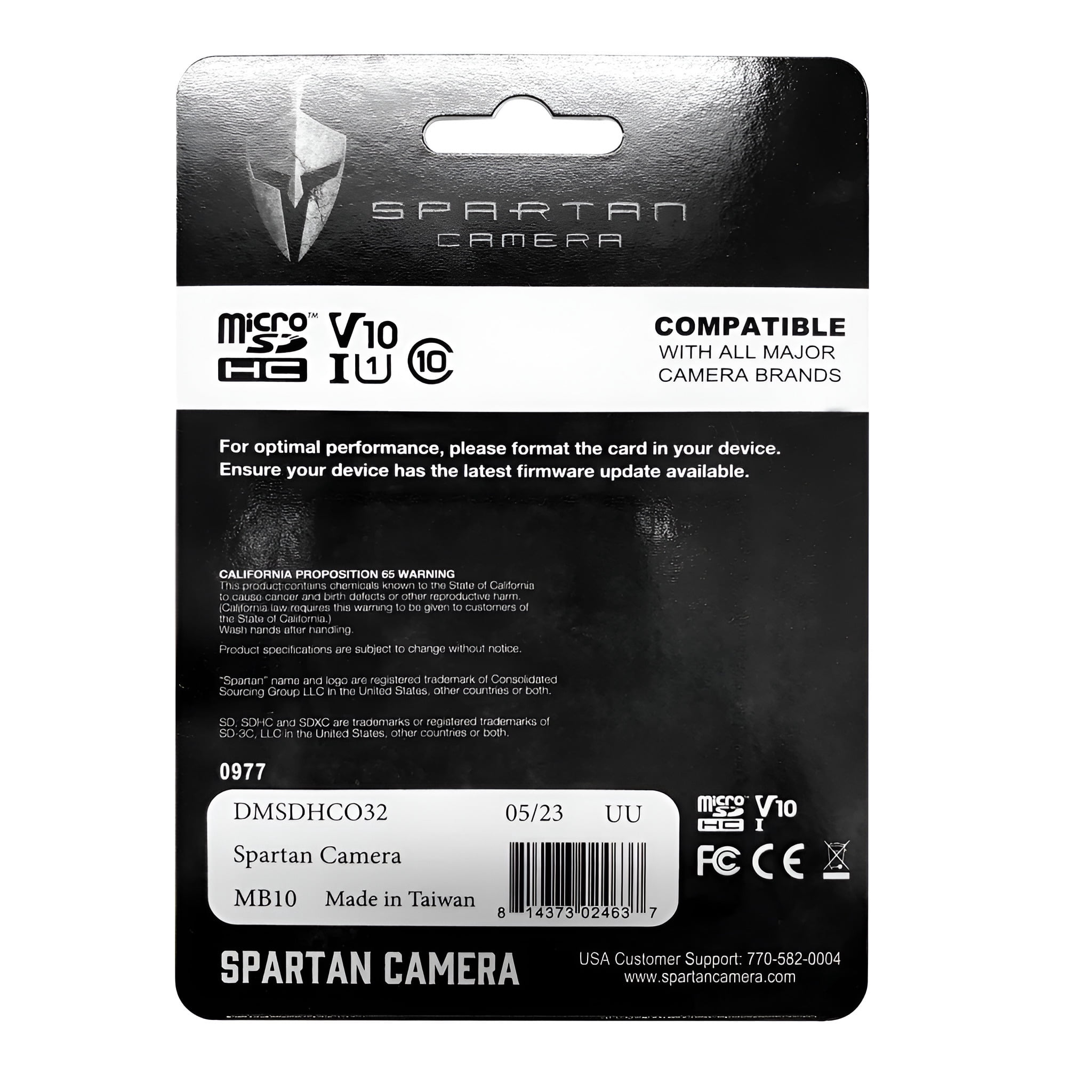 Spartan 32GB Micro SD Card for GoLive2, GoLive3, Eclipse and Lumen Trail Cameras with Adapter