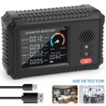 thumbnail image 3 of Calidad Del Aire Portátil Profesional Pm2.5 Pm10 Formaldehído Hcho Tvoc Tester Lcd Detector De Calidad Del Aire Muyoka Hogar, 3 of 7