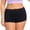 Black, variant on Luvrsol Panties for Women High Waist Seamless Boxer Breathable Anti Chafing Everyday Boyshort Underwear S-2XL