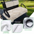 thumbnail image 5 of Golf Cart Seat Covers for 2 Seater,Rustic Coastal Microfiber Cart Seat Towel Blanket,Sea Nautical Summer Beach Starfish Coral Absorbent NonSlip Bench Seats Protector for Golf Course 51"x31", 5 of 9