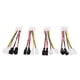 thumbnail image 1 of 4x -Splitter Cable De Ventilador 1 A 4x3pin Ajuste La 12V 5V Para PC, 1 of 9