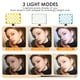thumbnail image 2 of Luz para selfie, luz portátil para teléfono, Eagerey 60 LED recargable, luz de relleno con clip frontal y trasero, CRI 95, 3 modos de luz, luz con clip para tableta/portátil TikTok, iPad, video Vlog d, 2 of 5