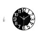 thumbnail image 1 of Escultura de pingüino,Escultura de pingüino,decoración nórdica para el hogar,Reloj de pared grande,Reloj de pared acrílico silencioso y moderno,Reloj de pared grande para, 1 of 8